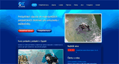 Desktop Screenshot of okdivers.cz